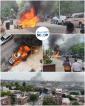 Main image for Car Erupts in Massive Flames on Dahill Road &mdash; FDNY Rushes In, Saves the Block.