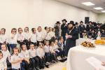 Chumash Seudah in Satmar Montreal with the Satmar Rebbe Shlit"a