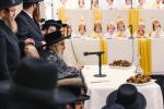 Chumash Seudah in Satmar Montreal with the Satmar Rebbe Shlit"a