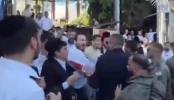 Main image for Tense Showdown in Bnei Brak: Haredim Claim Siege as Police Avoid Protesters but Hit Locals Hard.