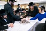 Talmud Torah Children Welcome Satmar Rebbe Shlit"a in Montreal