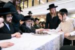 Talmud Torah Children Welcome Satmar Rebbe Shlit"a in Montreal