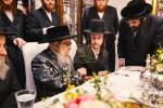 Satmar Rebbe Shlit"a in Montreal for Shatros Signing with R' Baruch Oberlander