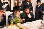 Satmar Rebbe Shlit"a in Montreal for Shatros Signing with R' Baruch Oberlander