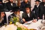 Satmar Rebbe Shlit"a in Montreal for Shatros Signing with R' Baruch Oberlander