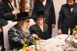 Satmar Rebbe Shlit"a in Montreal for Shatros Signing with R' Baruch Oberlander