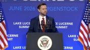 Main image for WATCH IN FULL: US VP JD Vance delivers remarks from the Lake Lucerne Summit in Switzerland.