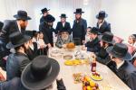 The Satmar Rebbe Shlit"a Visits Donors in Montreal