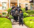 The Satmar Rebbe Shlit"a Visits Donors in Montreal