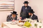 The Satmar Rebbe Shlit"a Visits Donors in Montreal