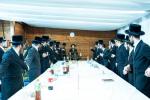 Kretschnef-Kfar Ata Rebbe Shlit"a Pays Chizuk Visit to Shikun Skver Shiur D' Talmidim on Eretz Yisrael Trip