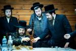 Kretschnef-Kfar Ata Rebbe Shlit"a Pays Chizuk Visit to Shikun Skver Shiur D' Talmidim on Eretz Yisrael Trip