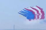 Main image for WATCH: British RAF Red Arrows Dazzle New York Harbor for America's 250th.