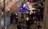 Main image for Last Night, Clashes Erupt Between Light Rail Security and Protesters on Bar Ilan Street.