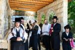 Kretschnef-Kfar Ata Rebbe's Uplifting Chizuk Visit to Shikun Skvira Shiur D Talmidim in Eretz Yisrael