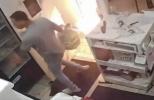 Main image for Terror in Tampa: Flaming Propane Tank Wielding Suspect Sparks Panic and Fires in Florida Eatery.