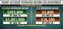 Main image for Game-Changer Alert: Trump's Bold Plan Hands Children Up to $303K by 18 and Over $1 Million by 28.
