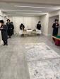 Hagaon Hatzaddik Rabbi Yitzchok Moshe Erlanger Shlit"a on Vacation in Kiryas Joel with Hagaon Hatzaddik Rabbi Nissan David Kivak Shlit"a and the Yeshuos Yaakov Skulen Rebbe Shlit"a