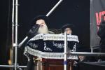 New Videos: Fiery Divrei Kodesh from the Sanz Rebbe Shlit"a at the Protest Against Prison 10