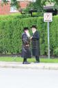 The Klozh-Dezh Rav Shlit"a in conversation with the Tosh Rebbe Shlit"a in Kiryas Tosh