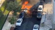 Main image for Utility Poles Slam Down on Parked Cars Near Surf Avenue, Sparking Fire and Blackout.