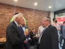 Senator Weber joined gubernatorial candidate Bruce Blakeman on a tour of Crown Heights
