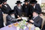 Beautiful L'chaim and Contract Signing for a Bor Tevilah in the New Beis Medrash Hagadol in Kiryas Yetev Lev