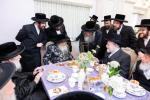 Beautiful L'chaim and Contract Signing for a Bor Tevilah in the New Beis Medrash Hagadol in Kiryas Yetev Lev