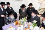 Beautiful L'chaim and Contract Signing for a Bor Tevilah in the New Beis Medrash Hagadol in Kiryas Yetev Lev