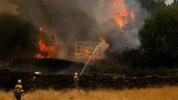 France's Biggest Wildfire Ever Chases 220,000 From Their Homes Near Bordeaux.
