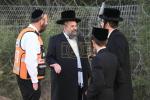 Full Gallery: Stormy Atzeres Against the Gezeiras HaGiyus by Sanz Chassidim
