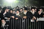 Full Gallery: Stormy Atzeres Against the Gezeiras HaGiyus by Sanz Chassidim