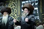 Seudas Hodaya Motzei Shabbos Nachamu in Skulen Yerushalayim