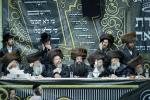 Seudas Hodaya Motzei Shabbos Nachamu in Skulen Yerushalayim