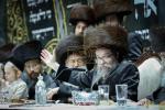 Seudas Hodaya Motzei Shabbos Nachamu in Skulen Yerushalayim