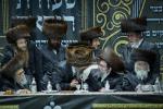Seudas Hodaya Motzei Shabbos Nachamu in Skulen Yerushalayim