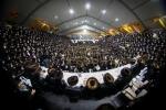 Seudas Hodaya Motzei Shabbos Nachamu in Skulen Yerushalayim