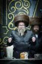 Seudas Hodaya Motzei Shabbos Nachamu in Skulen Yerushalayim