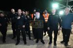Photos and Videos: Gerrer Chassidim Protest Against Geziras Hagiyus at Prison 10