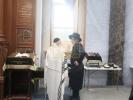 The Beis Chaim Yehoshua Rebbe Shlit"a on Rosh Chodesh Av at the Yahrzeit of the Bobover Rebbe Z"L in Camp Darchei Chaim
