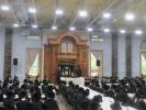 The Beis Chaim Yehoshua Rebbe Shlit"a on Rosh Chodesh Av at the Yahrzeit of the Bobover Rebbe Z"L in Camp Darchei Chaim