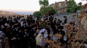 This Shabbos: Mevakshei Hashem Gathered in Tzfas Led by the Mekubal Rav Avish Tzinwirt Shlit"a for the Arizal's Yahrtzeit near Kever Binyamin HaTzaddik