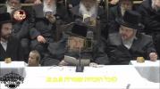 Main image for The Belzer Rebbe Shlit"a cries while singing Galus niggunim