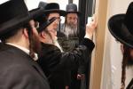 Uplifting 'Kevias Mezuzah' Ceremony Held at the Brand-New 'Kafim House' in Williamsburg for Families of Cholei Yisroel, Led by Leading Rabbonim Shlit"a