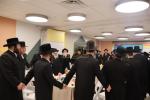 Uplifting 'Kevias Mezuzah' Ceremony Held at the Brand-New 'Kafim House' in Williamsburg for Families of Cholei Yisroel, Led by Leading Rabbonim Shlit"a