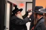 Uplifting 'Kevias Mezuzah' Ceremony Held at the Brand-New 'Kafim House' in Williamsburg for Families of Cholei Yisroel, Led by Leading Rabbonim Shlit"a