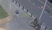 Main image for New Surveillance Footage Shows Swift Arrest of Man Accused of Firebombing Federal Building.