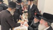 Tish Held by the Liska Rebbe Shlit"a on the Yahrzeit of his Grandfather, the Ach Pri Tevua of Liska Zy"a