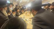 Writing of Letters and Classroom Dedication in the Bais Rochel Kiryas Joel Building, Led by the Satmar Rebbe Shlit"a