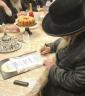 Writing of Letters and Classroom Dedication in the Bais Rochel Kiryas Joel Building, Led by the Satmar Rebbe Shlit"a